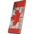 Canadian Flag Dark Wood Galaxy S20 Fan Edition Skin